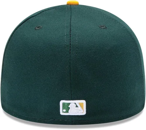 Vista 4 de New Era Gorra ajustada para hombre 5950 Oakland Athletics Home