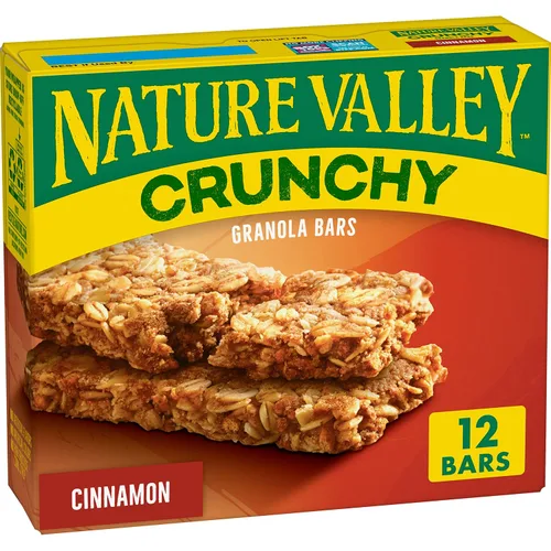 Vista 13 de Nature Valley Barras de granola crujientes, Apple Crisp, caja de edición limitada, 12 barras, 8.94 oz (6 bolsas)