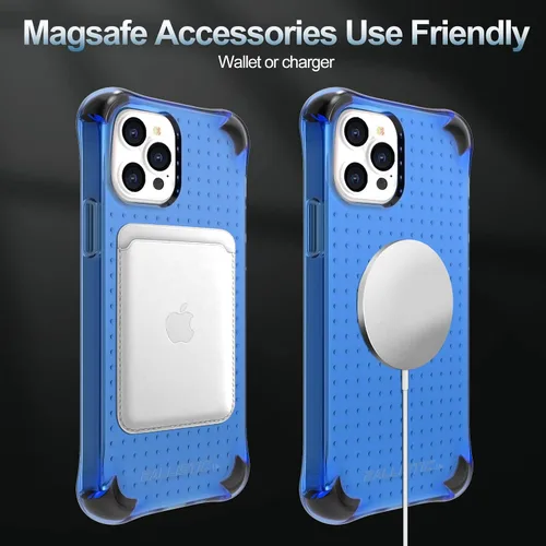 Vista 6 de BALLISTIC Raptor S Series Funda diseñada para iPhone 12 Pro Max (2020) con esquinas de B-Labs contra caídas, funda protectora para iPhone12 Pro Max