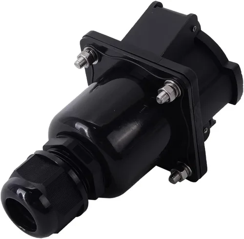 Vista 4 de Adaptador EV Tipo 1 16A 32A 40A 60A 250V CA, SAE J1772 Cargador EV Toma de enchufe de extremo del vehículo