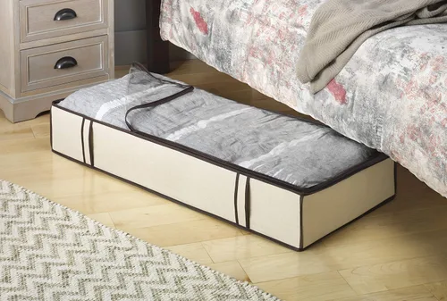 Vista 2 de Whitmor Bolsa de lona pesada con cremallera debajo de la cama, Jumbo