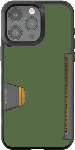 Vista 32 de Smartish - Funda delgada para iPhone 11 Pro Max verde militar - Gripmunk [ligera + protectora] Funda de agarre fino para teléfono celular con cámara