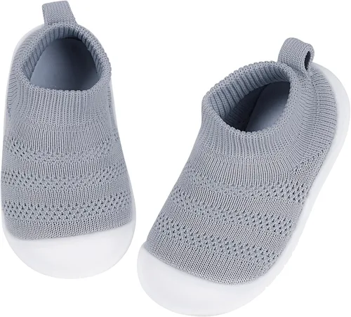 Vista 74 de Zapatos de bebé Pantuflas para niños pequeños, calcetines para niños y niñas, suela antideslizante