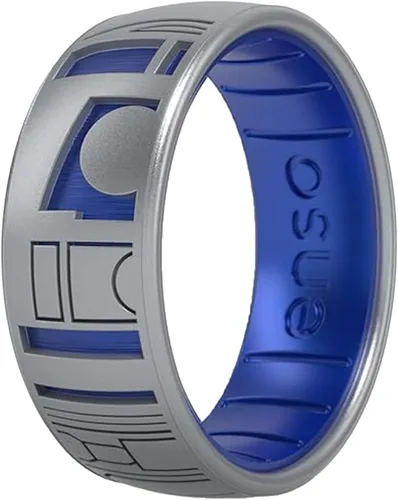 Vista 25 de Enso Rings Anillo de boda de silicona – Diseños grabados de Star Wars – Ajuste cómodo – Hecho en Estados Unidos – Ideal para uso activo