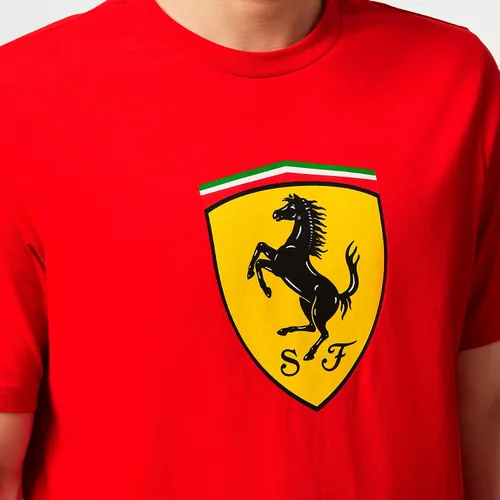 Vista 6 de Scuderia Ferrari - Camiseta Large Shield - Hombre