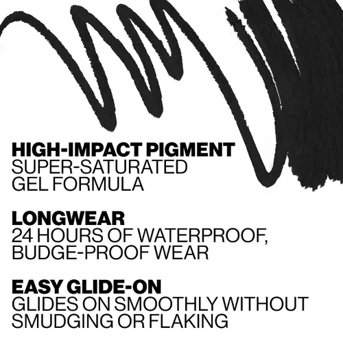 Vista 2 de Smashbox Always On Gel Eye Liner Sin peso, de larga duración + impermeable, 0.04 onzas
