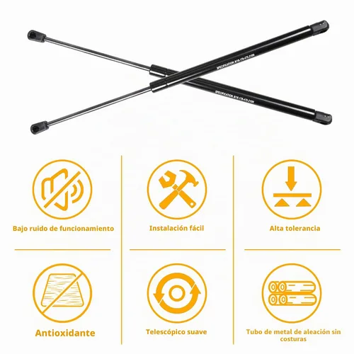 Vista 5 de Kit de asistencia de soporte de elevación de puntales de capó RERPRO compatible con Jeep Wrangler JK Unlimited 2/4 puertas 2007-2018 Accesorios