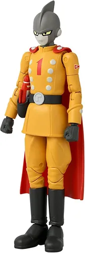 Vista 4 de BANDAI RED Dragon Ball Super Hero - Gamma 1 - Figurita Dragon Stars 6.7 in