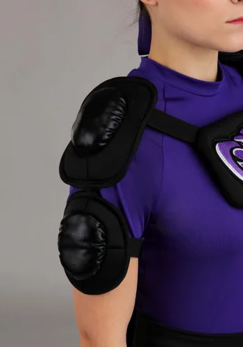 Vista 14 de Disfraz de Globo Gym Purple Cobra para Mujer de Dodgeball Multicolor