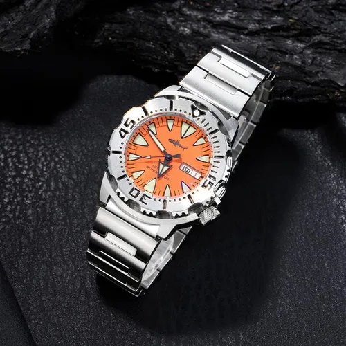Vista 2 de Heimdallr - Reloj de pulsera automático NH36A para hombre, reloj de buceo automático de 656.2ft, reloj de buceo, cristal de zafiro para hombre