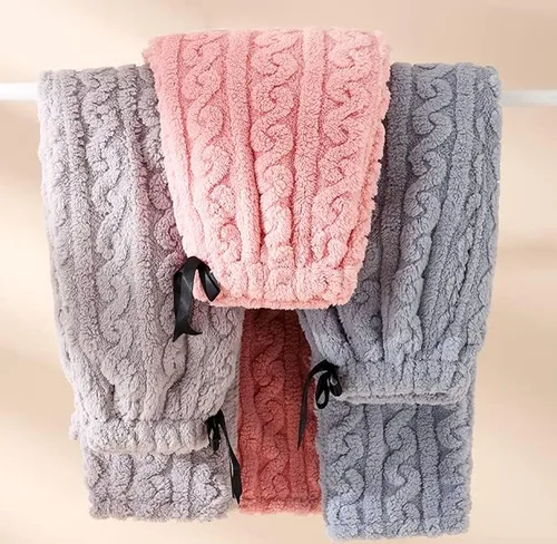 Vista 3 de RICHTRUE Pantalones de pijama mullidos para mujer, pantalones de pijama de franela para niñas, pantalones de pijama lindos para mujer