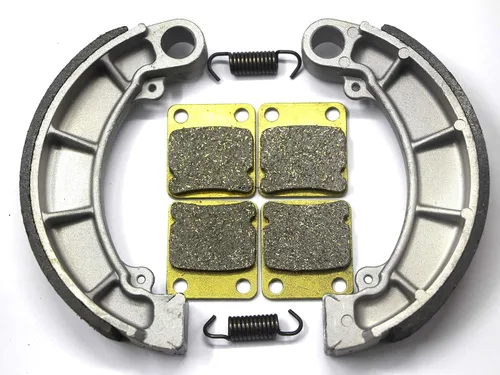 Vista 8 de Zapatas de freno delanteras traseras para Yamaha Bruin 250 YFM250 2005-2006 - Big Bear 250 YFM250 2007-2010 - Big Bear 400 YFM400 2004-2006 - Kodiak