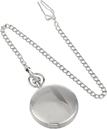 Vista 3 de Charles-Hubert, Reloj de bolsillo de cuarzo París, Blanco, Reloj de cuarzo, movimiento de cuarzo