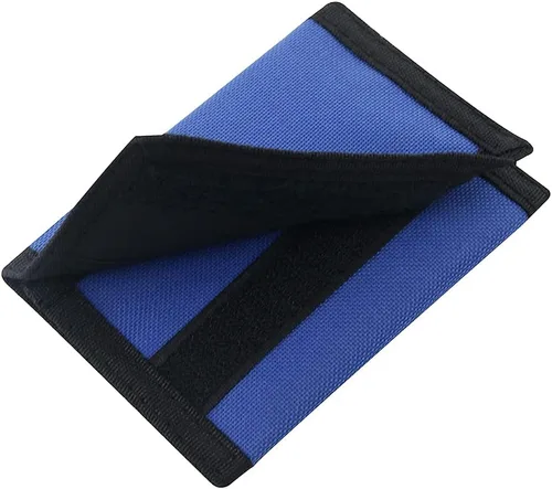 Vista 5 de NEICY Billetera de lona con bloqueo RFID para hombres y mujeres Carteras de camuflaje triple para deportes al aire libre con adhesivo mágico