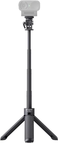 Vista 4 de Insta360 Mini trípode 2 en 1, palo de selfie ligero y trípode, compatible con Insta360 Ace/GO/Link/X Series, negro