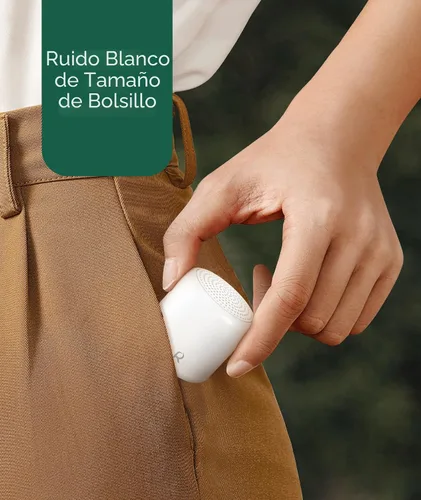 Vista 2 de Máquina de Sonido de Ruido Blanco – Sonido Portátil para Dormir, Máquina de Sonido de Viaje para Bebés y Adultos, 16 Sonidos de la Naturaleza