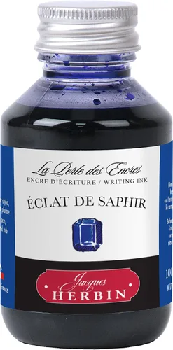 Vista 22 de Tinta para pluma estilográfica Herbin - 1 lata de 6 cartuchos - Larmes de Cassis