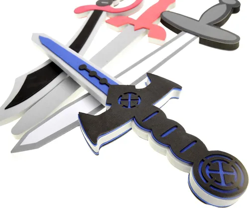 Vista 7 de PowerTRC Juego de 8 espadas con espadas únicas Cimitarras Espada larga Cutlasses Espada de Viking