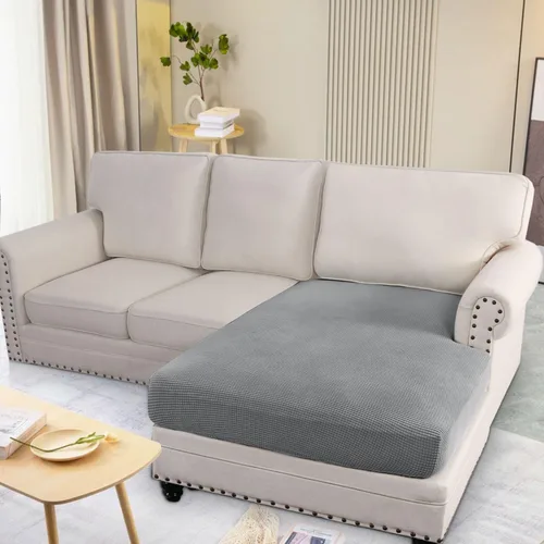 Vista 236 de H.VERSAILTEX Fundas de Cojín de Asiento Individuales Super Elásticas Fundas de Sofá Fundas de Cojín de Sofá Fundas Deslizables Juegos Tela de Sarga