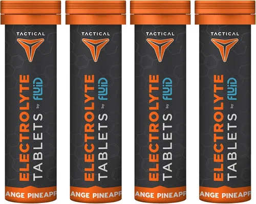 Vista 11 de Fluid Tactical - 40 tabletas de electrolitos efervescentes Uva 320 mg de sodio, 160 mg de potasio Prevención de deshidratación y recuperación
