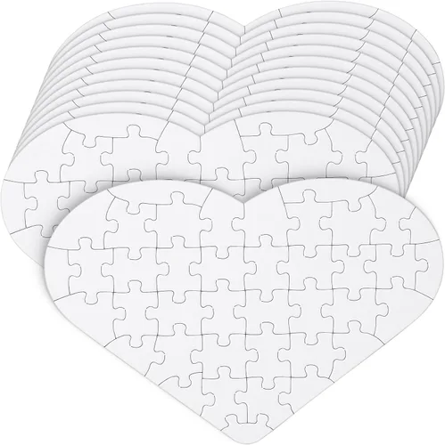Vista 27 de Mr. Pen - Rompecabezas en blanco, paquete de 5, 100 piezas/paquete, 10.6" x 14.2" pulgadas, rompecabezas blanco, rompecabezas en blanco