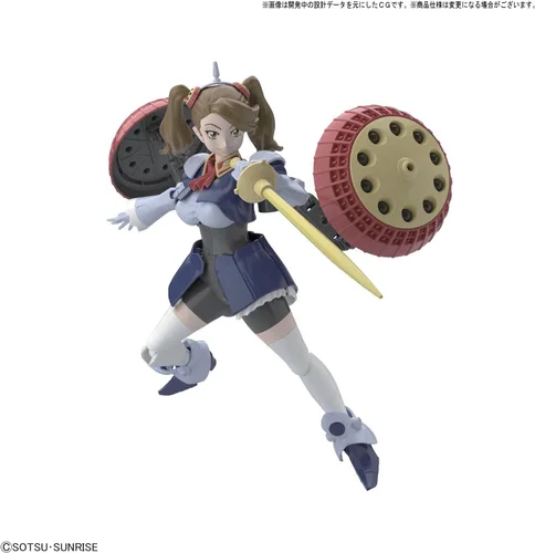 Vista 2 de Bandai Hobby HGBF Hyper Gyanko Gundam Build Fighters Try Modelo Kit Figura