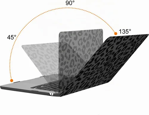Vista 3 de MOSISO - Funda compatible con MacBook Air de 15 pulgadas M5 M4 M3 M2 Negro