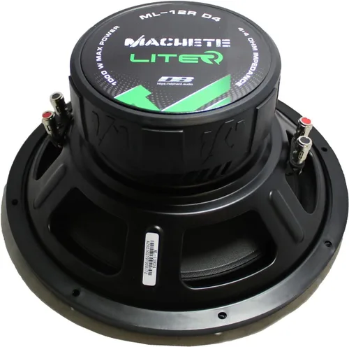 Vista 2 de Deaf Bonce Machete 12" 1000 Watts 4+4 Ohm Dual Voice Coil Subwoofer ML-12R D4