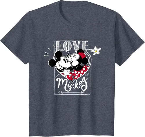 Vista 82 de Disney Mickey & Minnie Mouse Love Mickey - Camiseta para el día de San Valentín