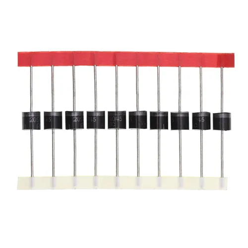 Vista 4 de 5PCS 10SQ045 Schottky Barrera Rectificador Diodos 10A 45V R-6 Axial 10 Amp 45 Voltios