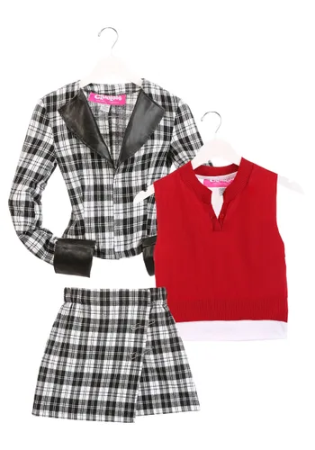 Vista 5 de Disfraz de Mujer Dee Plus Size de Clueless Multicolor