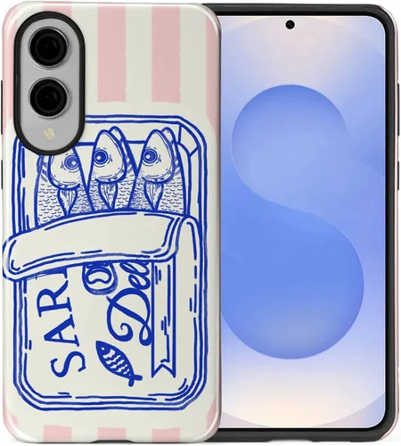 Vista 98 de Funda compatible con Samsung Galaxy S23, funda híbrida de protección rígida de 2 capas, a prueba de golpes, funda protectora resistente para Lata