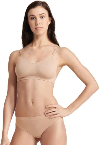 Vista 3 de Capezio sostén femenino sin costuras con espalda descubierta y correas ajustables