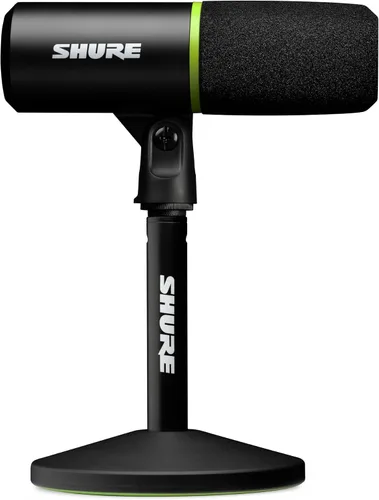 Vista 10 de Shure MV6 Micrófono para Juegos – Micrófono USB Dinámico para Juegos y Transmisiones de PC con Silencio táctil, Cancelación de Ruido, Soporte