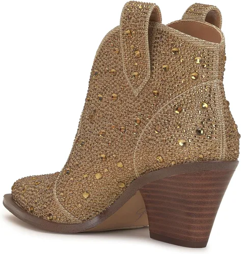 Vista 7 de Jessica Simpson Botas vaqueras con punta puntiaguda Zadie 2 Rhinestone para mujer