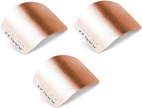 Vista 10 de WALOO Protector de dedos de acero inoxidable para cortar, protector de corte de cuchillos y protectores de herramientas de cocina, herramienta
