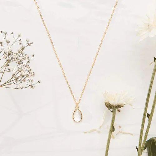 Vista 3 de Dear Ava Collar de regalo para mujeres y niñas, colgante de joyería moderna ajustable, idea de regalo de amor para ella con tarjeta sincera, regalos