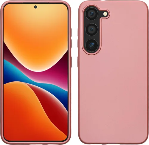 Vista 218 de kwmobile Funda compatible con Samsung Galaxy S23 - Funda protectora de silicona TPU suave y delgada - Piedra antigua