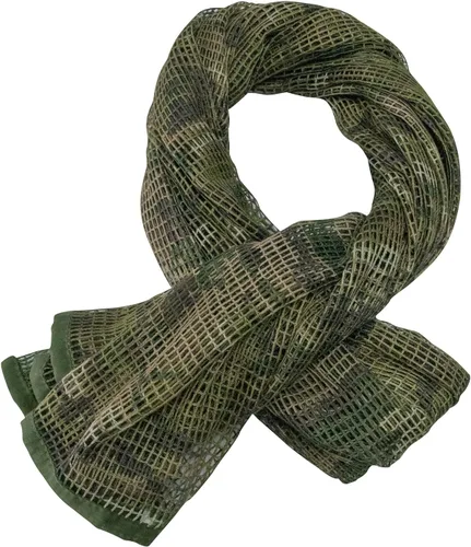 Vista 19 de GRVCN Velo de Francotirador Bufanda Táctica Red de Malla de Camuflaje Corporal Militar, Bufanda de Patrón de Camuflaje de Doble Cara ACU