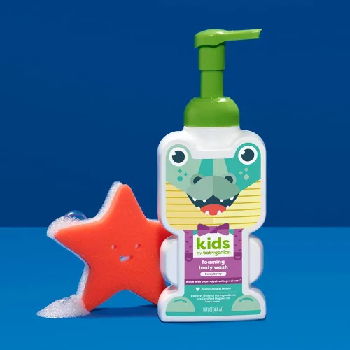 Vista 7 de Babyganics KidsFoaming Gel de baño, cupcake, sin lágrimas, 14 onzas líquidas (paquete de 2)