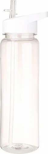 Vista 9 de Tritan - Botella de agua transparente de 24 onzas, sin marcas, sin BPA, botella de agua deportiva de 24 onzas, a prueba de fugas, reutilizable
