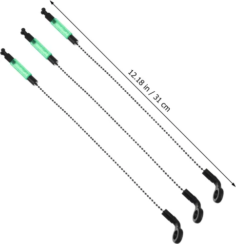 Vista 4 de 3 unids Pesca Alarma Accesorios de Pesca Carpa Bite Indicador Percha Rack