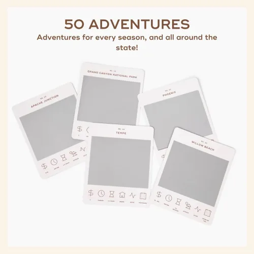 Vista 6 de Reach International Outfitters Lista de Aventuras de Arizona: 50 Tarjetas para Rascar para Actividades al Aire Libre, Atracciones Turísticas
