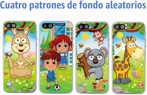 Vista 6 de Teléfono IPhone de juguete Durherm recargable por medio del puerto USB.