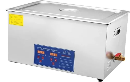 Vista 11 de Máquina de limpieza ultrasónica, 2/3/6/10/15/22/30L, temporizador digital, máquina de limpieza de acero inoxidable, adecuada para baño, joyería