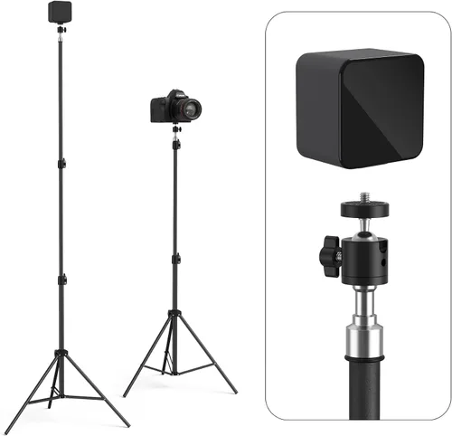 Vista 3 de Soporte de interfaz facial VR y soporte de trípode para estación base HTC ViveÍndice de válvulaOculus Rift Sensor Stand