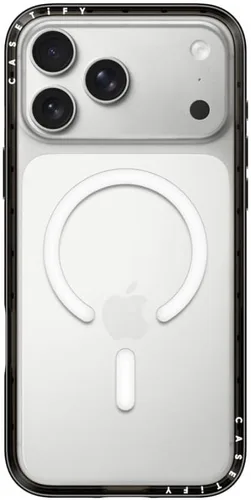 Vista 15 de CASETiFY Funda compacta para iPhone 15 [delgada y elegante/compatible con Magsafe / 4 pies 2X protección contra caídas de grado militar] - Negro