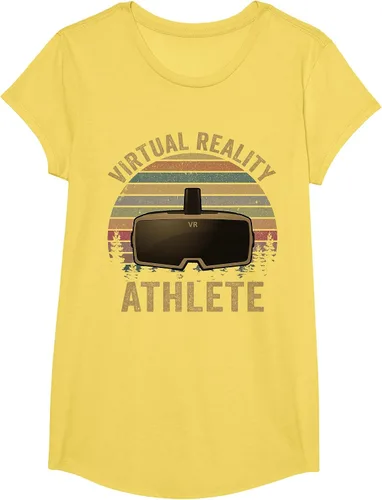 Vista 75 de Virtual Reality Athlete for VR Gamers Camiseta Asphalt Grey
