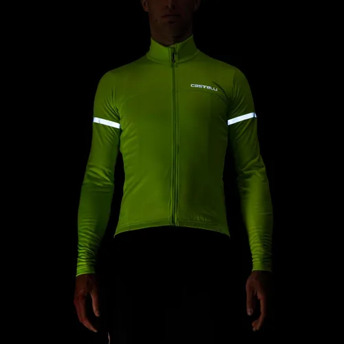 Vista 5 de CASTELLI, Fondo - Jersey de manga larga con cremallera completa