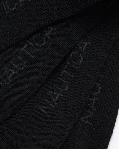 Vista 3 de Nautica Mens Dress Socks - Solid Crew Socks 10 Pack